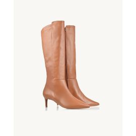Bota Salto Médio Atanado Caramelo